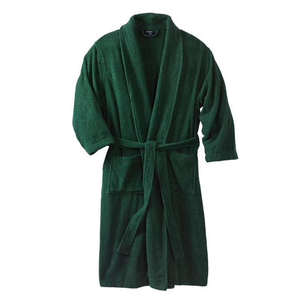 Kingsize Men's Big & Tall Terry Bathrobe With Pockets
