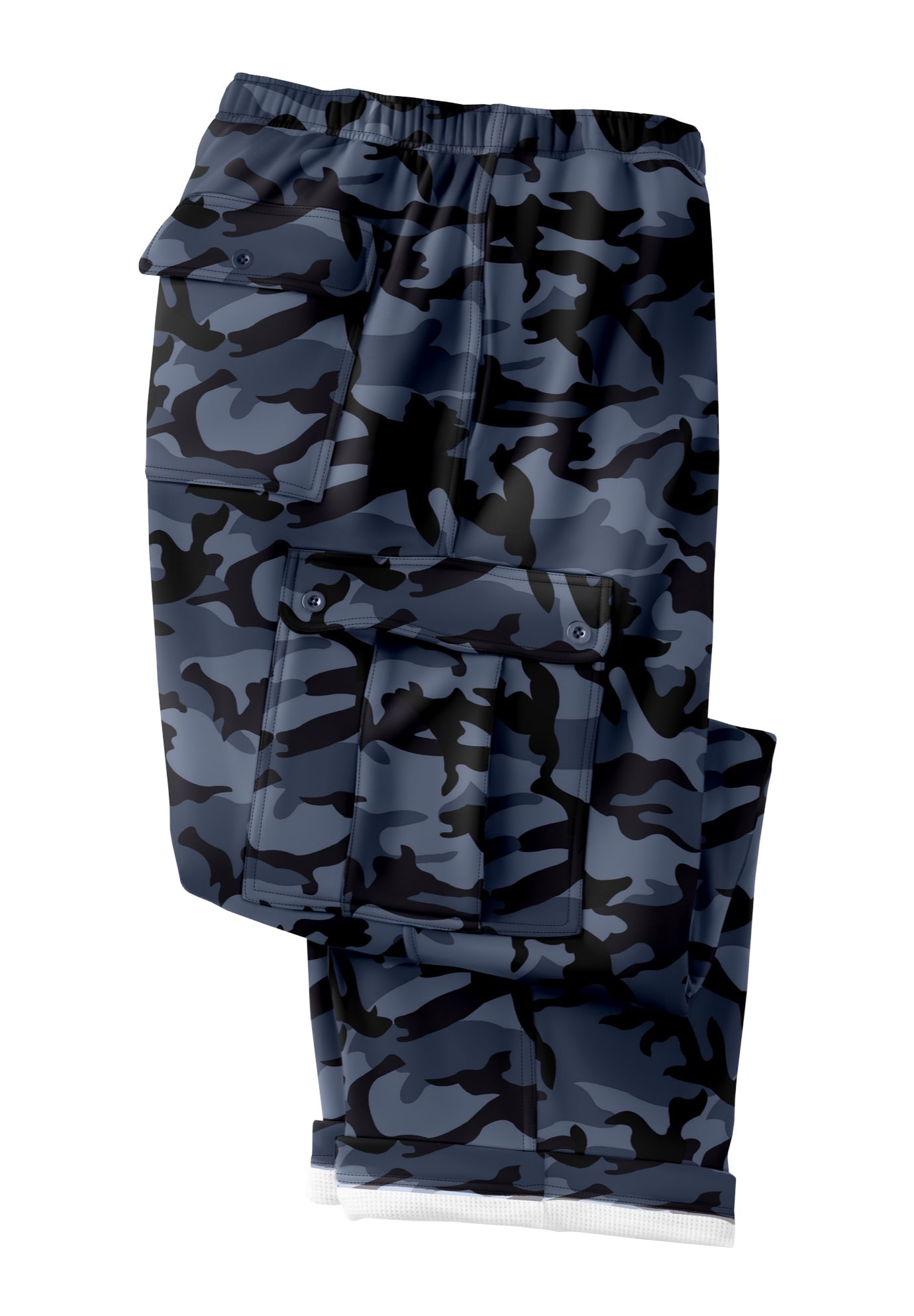 Kingsize Men's Big & Tall ThermalLined Cargo Pants