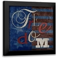 thumbnail image 1 of Kingsley 12x12 Black Modern Framed Museum Art Print Titled - Freedom, 1 of 5