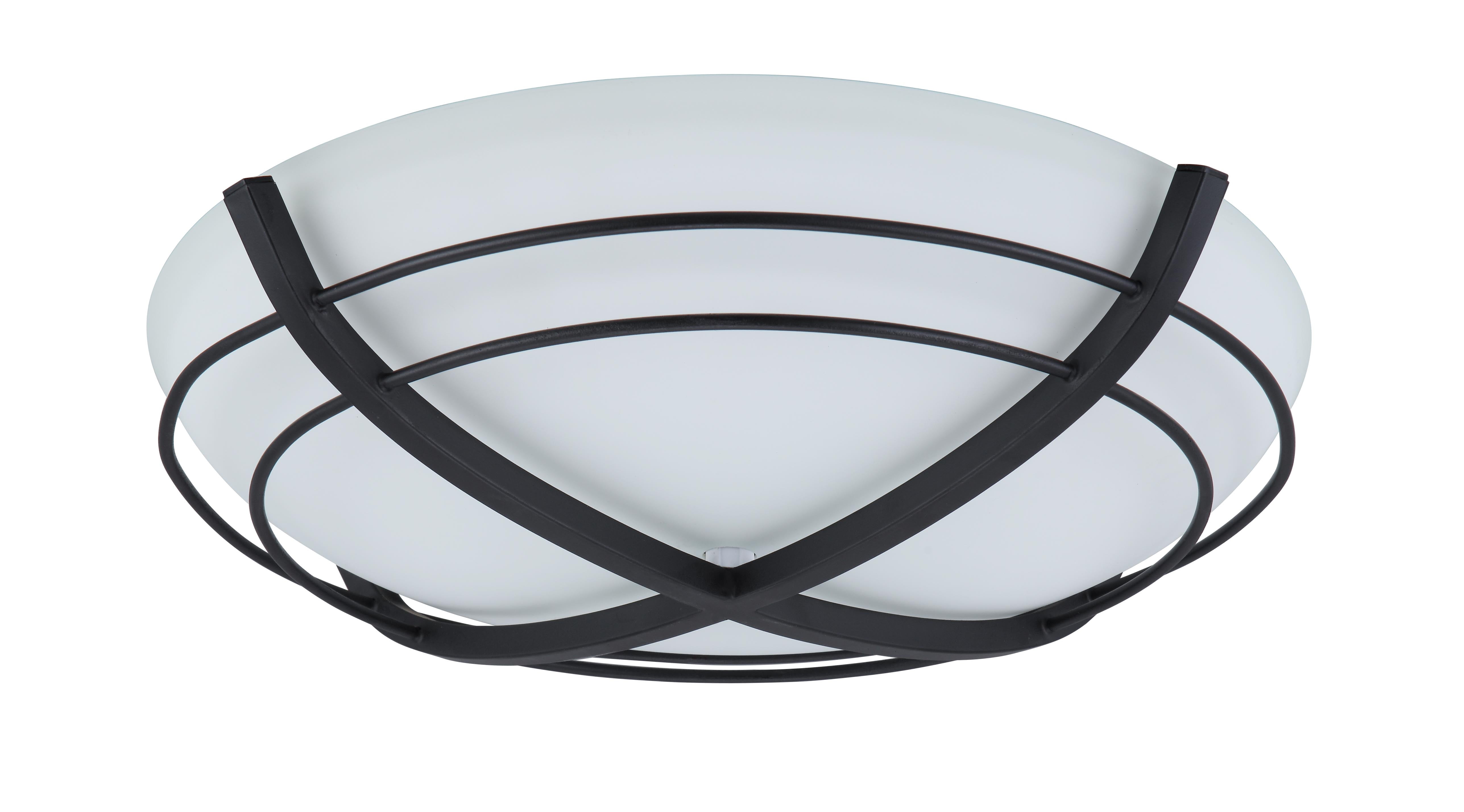 Kingsley Matte Black Decorative Bathroom Ventilation Exhaust Fan with Light