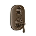 thumbnail image 1 of Kingsley Ntrol(R) Oil Rubbed Bronze 2 Handle Transfer Shower Valve Trim, 1 of 5