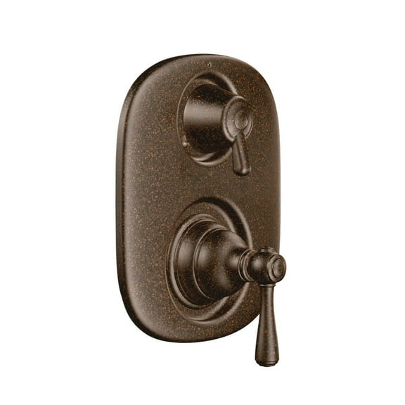 Kingsley Ntrol(R) Oil Rubbed Bronze 2 Handle Transfer Shower Valve Trim