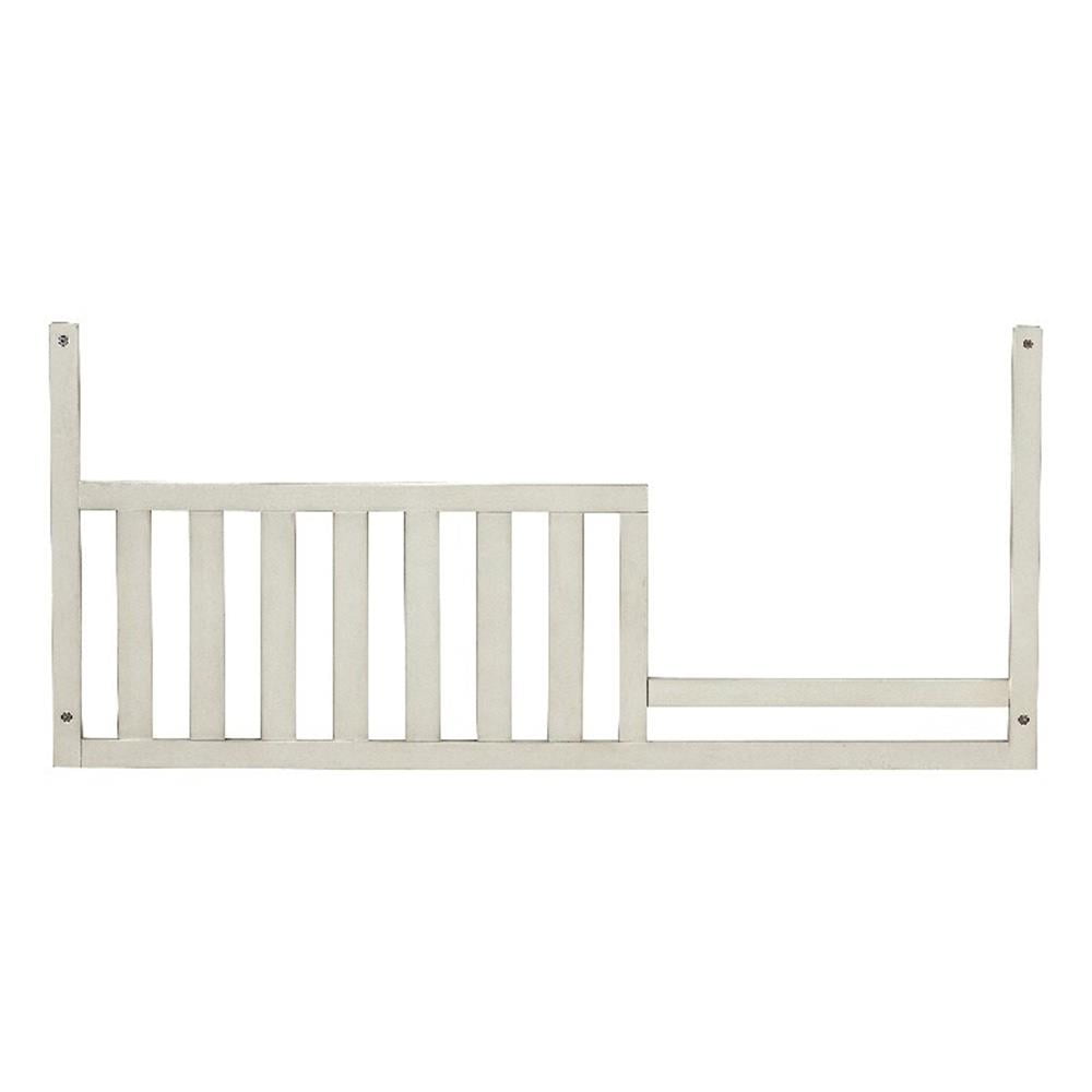 Kingsley Sedona Toddler Safety Bed Rail, Wood, Toddler, Vintage Ivory, 54.75" x 25", 12 lbs