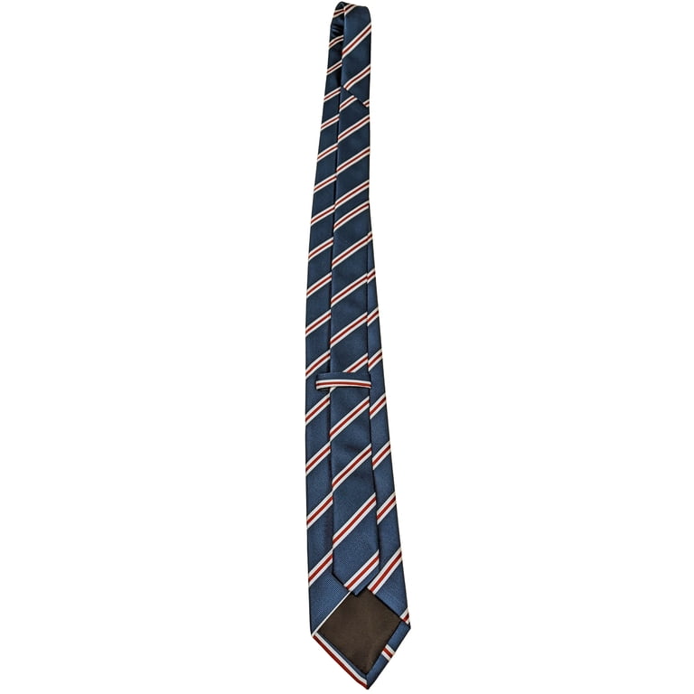Kingsman Necktie Blue Striped Movie Secret Service Costume Eggsy