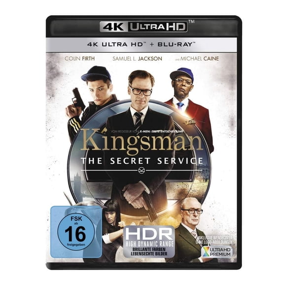 Kingsman - The Secret Service (4K Ultra-HD) (+ Blu-ray) (4K Ultra HD) Samuel L. Jackson