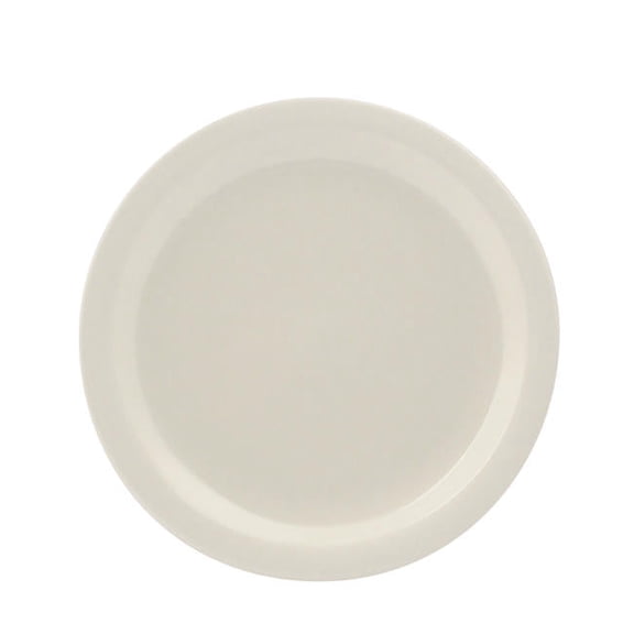 Kingsmen Plate Cream White 9 1/2" cs 2 dz