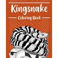 thumbnail image 1 of Kingsnake Coloring Book: Coloring Books for Adults, Serpentes Coloring Pages, Gifts for Snake Lovers, (Paperback), 1 of 1