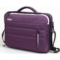 thumbnail image 1 of Kingsons Slice of Life Series 15.6"Laptop Shoulder Bag - Purple, 1 of 9