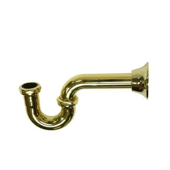 Kingston 1-.25 Inch Decor  P-Trap - Polished Brass