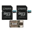 thumbnail image 1 of Kingston 128GB MicroSDXC Canvas Go Plus Memory Cards with USB 2.0 Card Reader, 1 of 5