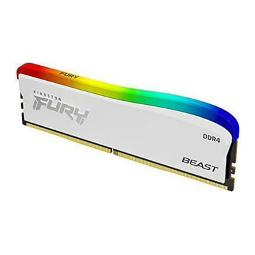Kingston 16GB 3600MT/s DDR4 CL18 DIMM FURY Beast White RGB SE