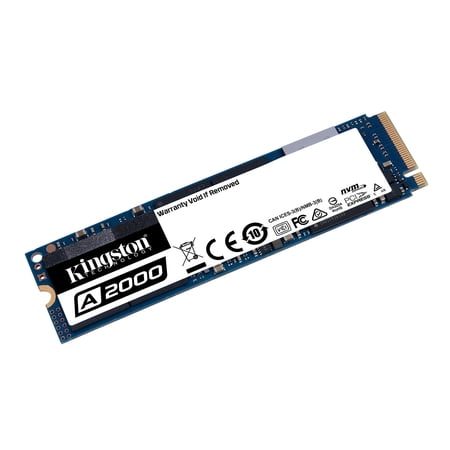 Kingston 1TB A2000 M.2 2280 Nvme Internal SSD PCIe Upto 2000MB/s with Full Security Suite SA2000M8/1000G