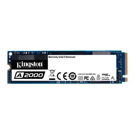 Kingston - 250GB Internal PCI Express 3.0 x4 (NVMe) Solid State Drive for Laptops
