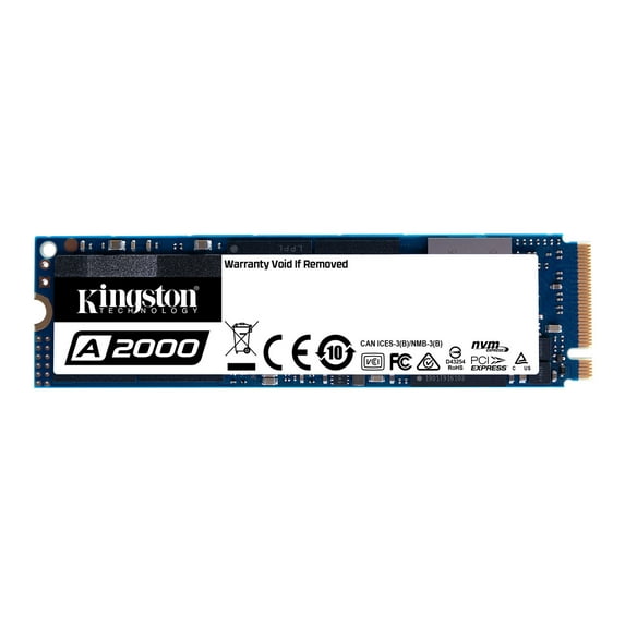 Kingston 250GB A2000 M.2 2280 Nvme Internal SSD PCIe Upto 2000MB/s with Full Security Suite SA2000M8/250G