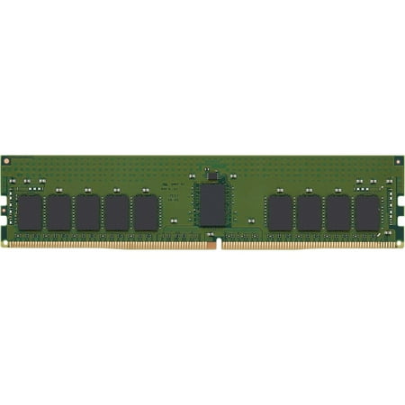 Kingston 32GB 2Rx8 4G x 72-Bit PC4-3200 CL22 Registered w/Parity 288-Pin DIMM - For Server - 32 GB (1 x 32GB) - DDR4-3200/PC4-25600 DDR4 SDRAM - 3200 MHz Dual-rank Memory - CL22 - 1.20 V - ECC - Re...