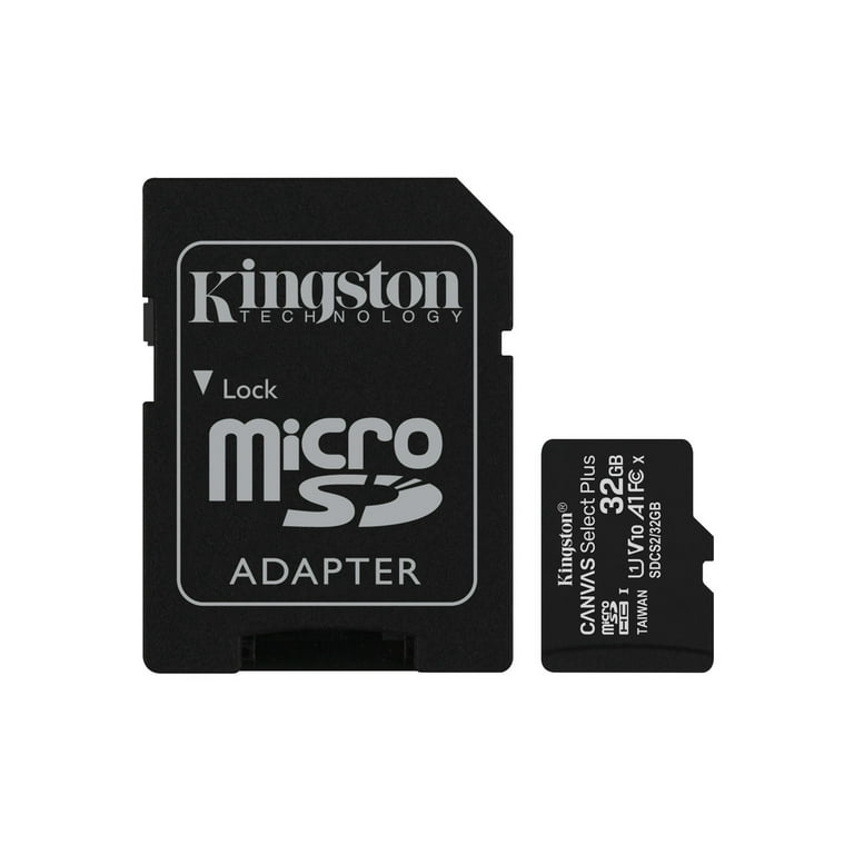 Memoria Micro SD 32GB Kingston Canvas Select Plus UHS-I CL10 / SDCS2/32GB
