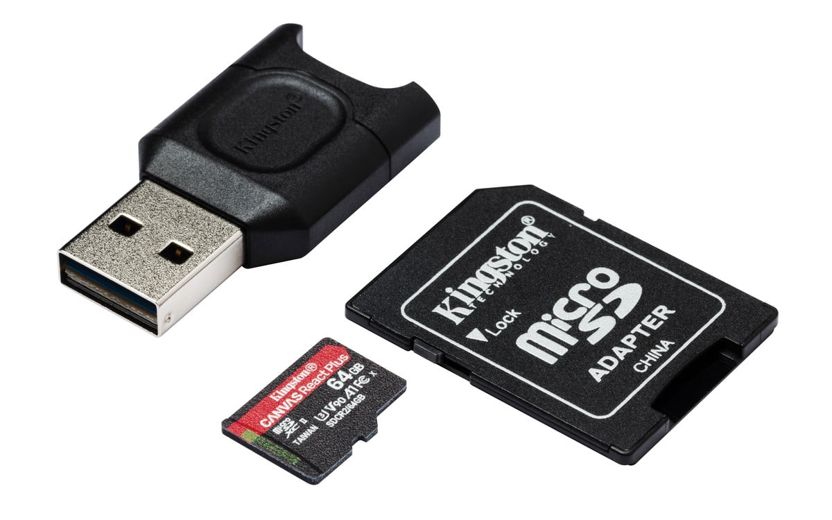 Test Carte microSD Kingston Canvas React Plus UHS-II 128 Go : il