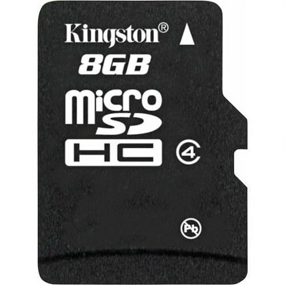 Kingston 8GB microSDHC Flash Memory Card - image 1 of 2