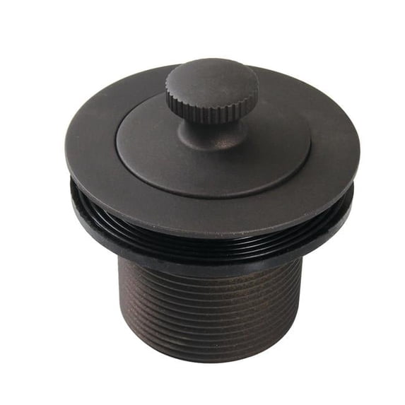 Kingston Brass DLT15ORB 1.5 in. Lift & Turn Tub Drain with 1.5 in. Body Thread, Oil Rubbed Bronze