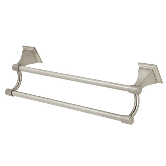 Kingston Brass BAH612318BN Monarch Dual Towel Bar, Brushed Nickel