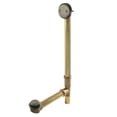 thumbnail image 1 of Kingston Brass DTT2183 18 in. Standard Mount Tub Waste & Overflow with Tip Toe Drain, Antique Brass, 1 of 2