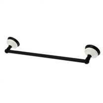 Kingston Brass BA1112MB 18 in. Victorian Towel Bar, Matte Black