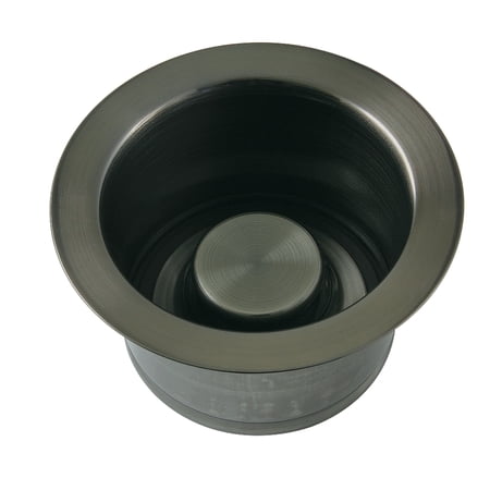Kingston Brass BS2003VN Extended Disposal Flange in Black Stainless