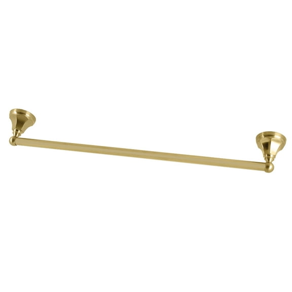 Kingston Brass BA4811BB Metropolitan 24-Inch Single Towel Bar in Brushed Brass