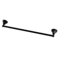 thumbnail image 1 of Kingston Brass BA4811MB Metropolitan 24-Inch Single Towel Bar in Matte Black, 1 of 6