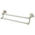 thumbnail image 1 of Kingston Brass Monarch 24-Inch Dual Towel Bar With Brushed Nickel BAH6123BN, 1 of 3