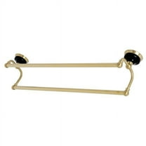 Kingston Brass Water Onyx 24 in. Dual Towel Bar