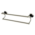 thumbnail image 1 of Kingston Brass BA9113BN 24 in. Water Onyx Dual Towel Bar, Brushed Nickel, 1 of 2