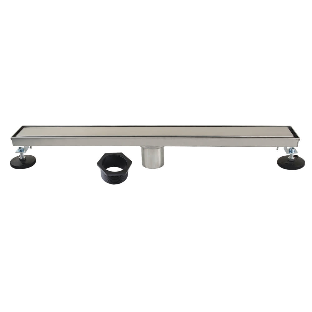 Brushed Nickel 24-Inch Stainless Steel Linear Shower Drain
