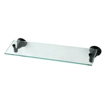 Kingston Brass BA4819MB Metropolitan Glass Shelf in Matte Black