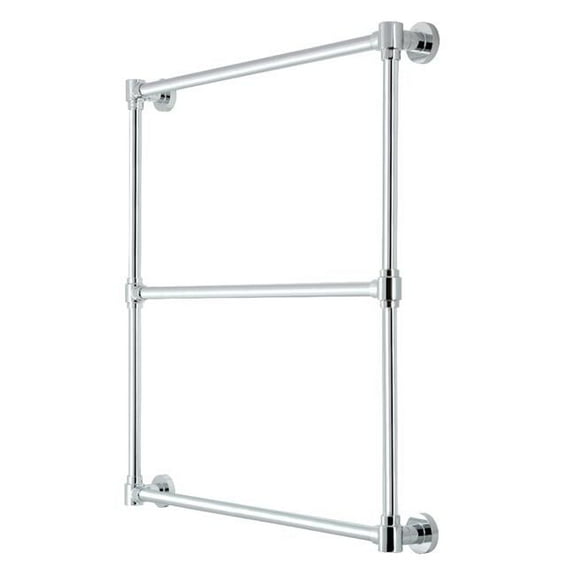 Kingston Brass DTM323031 30 x 32 in. Gallant Wall Mount Towel Rack, Polished Chrome
