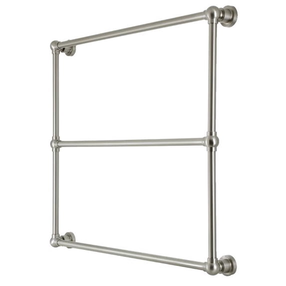 Kingston Brass DTM32363BN 36 x 32 in. Palatine Wall Mount Towel Rack, Brushed Nickel