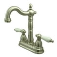 thumbnail image 1 of Kingston Brass  4 Inch Center Bar Faucet - Satin Nickel, 1 of 1