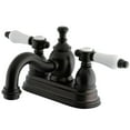 thumbnail image 1 of Kingston Brass  4 in. Centerset Lavatory Faucet with Brass Pop-Up, Oil Rubbed Bronze, 1 of 1