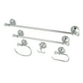 thumbnail image 1 of Kingston Brass 5-Piece Bathroom Accessory Combo Set - Chrome Finish, 1 of 4