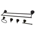 thumbnail image 1 of Kingston Brass BAH821330478ORB Concord 5-Piece Bathroom Accessory Set, Oil Rubbed Bronze, 1 of 2