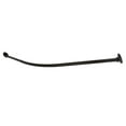 thumbnail image 1 of Kingston Brass CC7215 72 in. Edenscape Stainless Steel Single Curved Shower Curtain Rod, Oil Rubbed Bronze, 1 of 2
