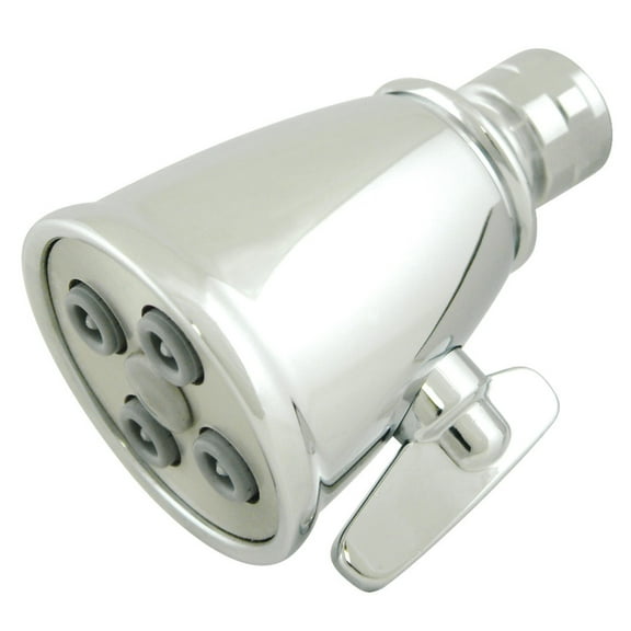 Kingston Brass 790659 4 Jet Adjustable Spray Brass Shower Head, Polished Chrome