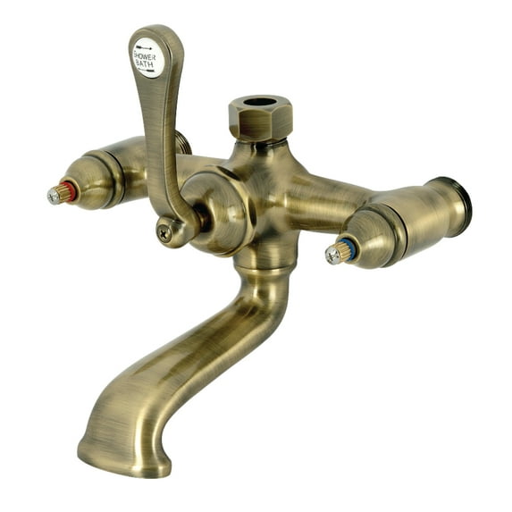 Kingston Brass ABT100-3 Vintage Tub Faucet Body, Antique Brass