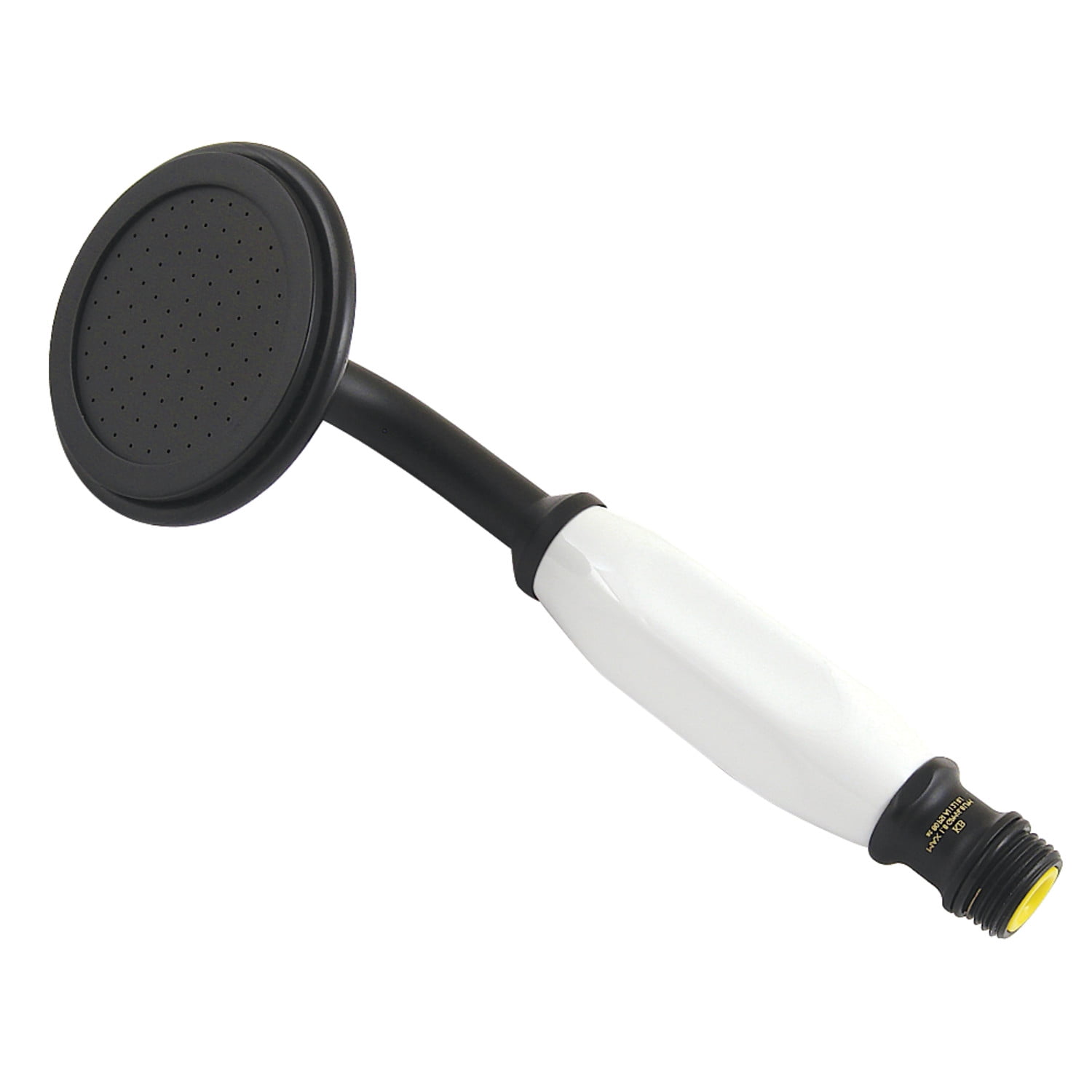 Kingston Brass ABT10200 Vintage Hand Shower Head, Matte Black