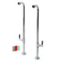 Kingston Brass AE810S1DKL Concord Freestanding Tub Supply Line, Polished Chrome