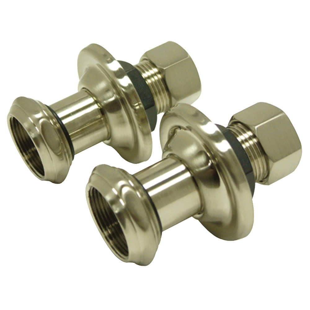 Kingston Brass AEU4108 Aqua Vintage 1-3/4-Inch Wall Union Extension ...