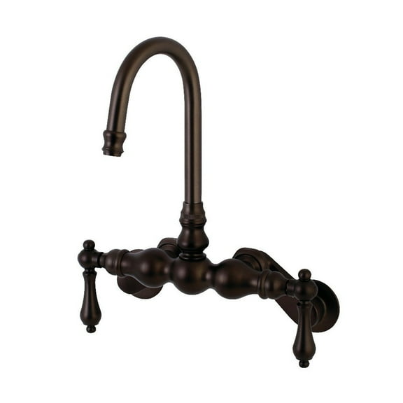Kingston Brass AE81T5 3-38" Adjustable Wall Mount Tub AE81T5
