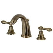 Kingston Brass American Classic 8 in. Widespread Bathroom Faucet Antique Brass Antique