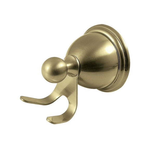 Kingston Brass BA3967BB Restoration Robe Hook, Brushed Brass
