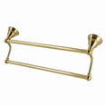thumbnail image 1 of Kingston Brass BA556318BB 18 in. Royale Dual Towel Bar, Brushed Brass, 1 of 3